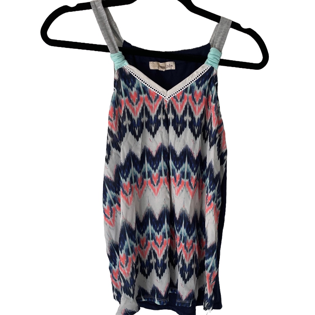 Euc Chevron Print Top By Rewind Size X-Small